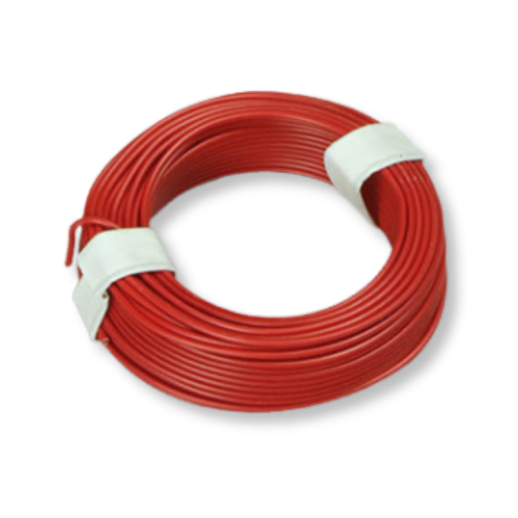 Wire, Single Core 0.5mm  10m - Red