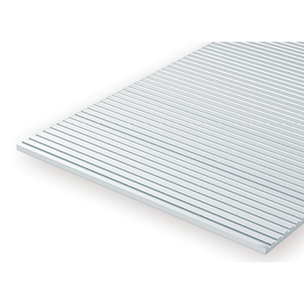 6x12in (~15x30cm) N-Scale Car Siding Sheet .020in (~0.50mm) Sheet (1 per pack)