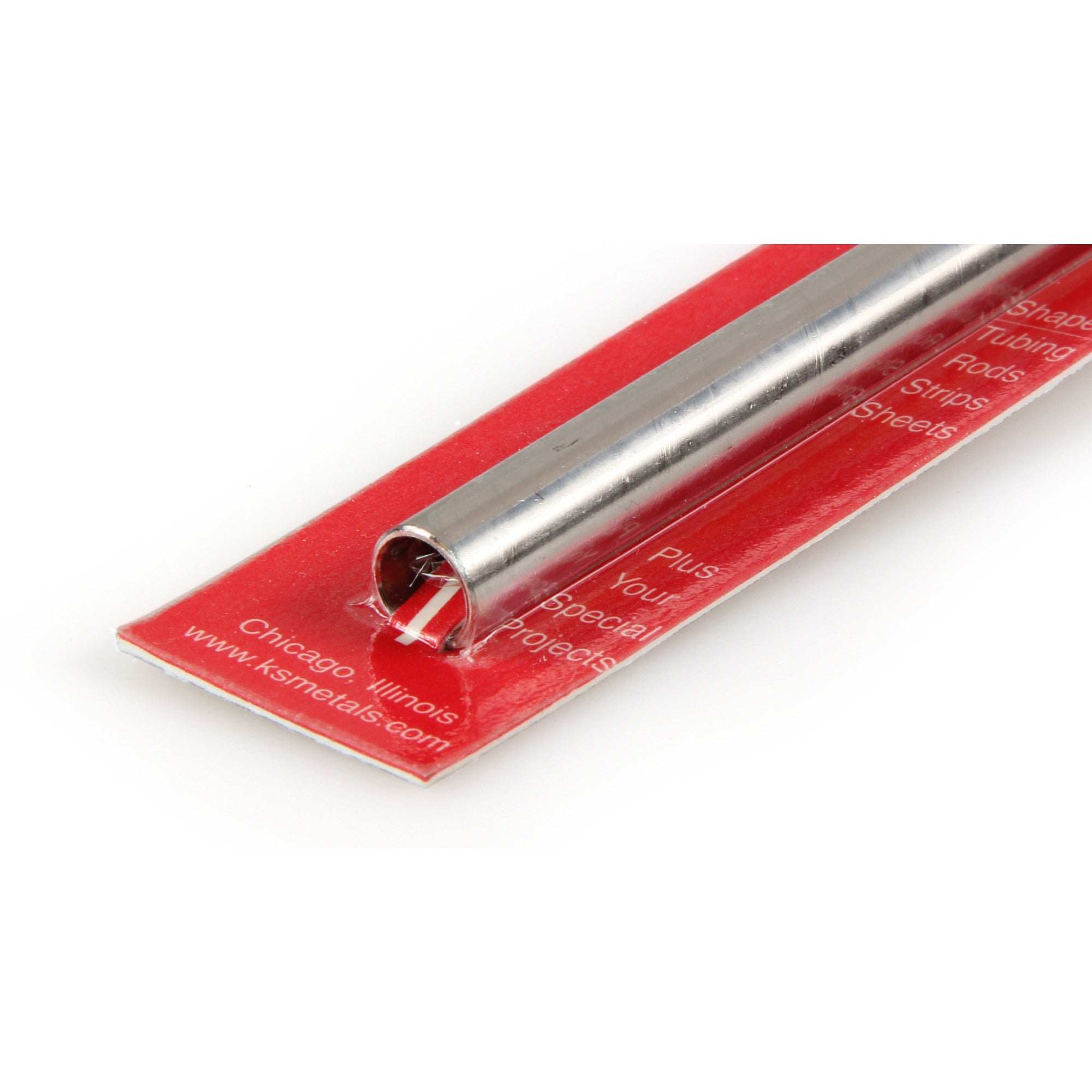 Stainless Steel Round Tube 1/8  12in - .028in Wall