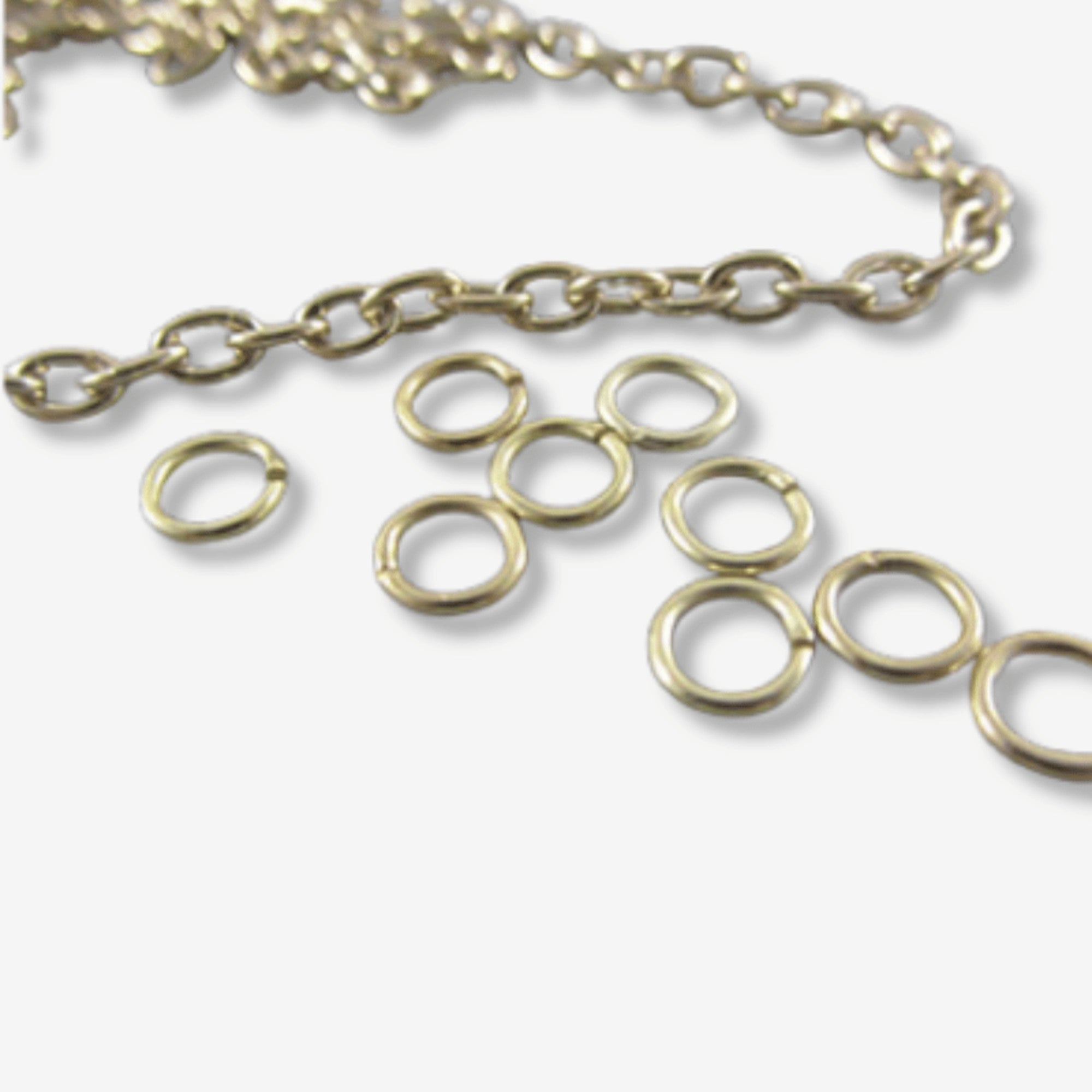 Chain, Brass 8 Links per 25mm