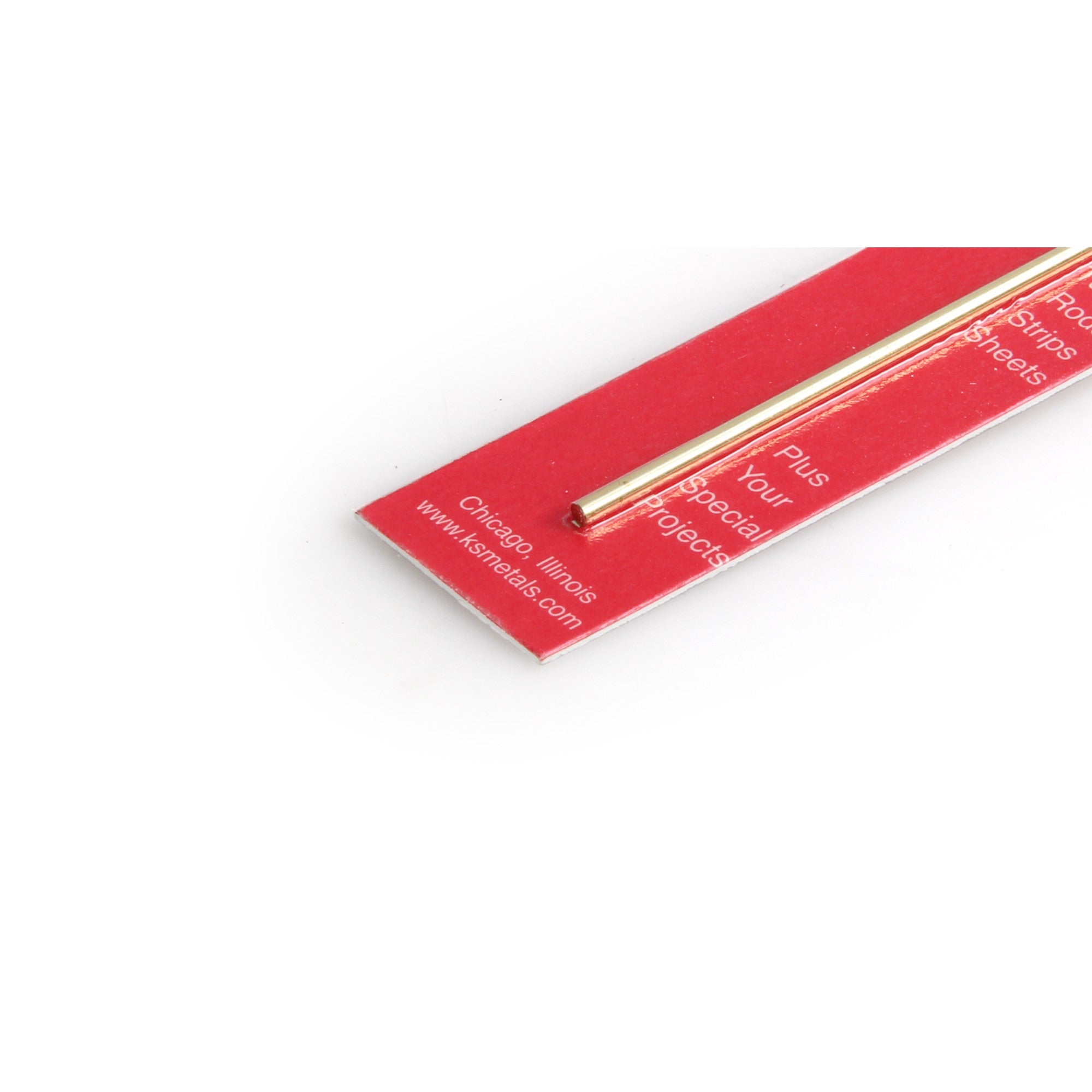 Brass Round Rod .020in  12in (5 pcs)