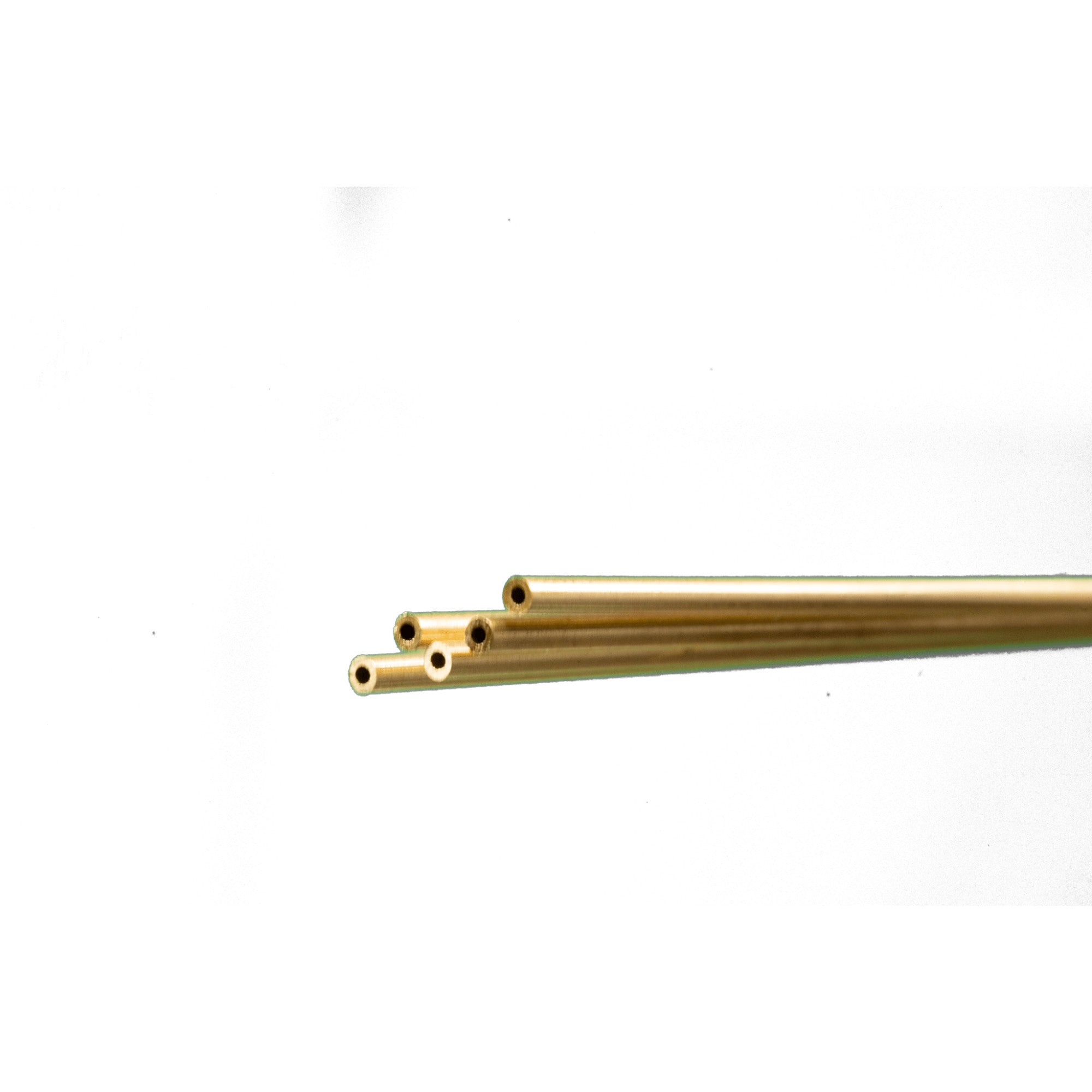 Brass Round Tube 1/16  12in - .006in Wall (2 pcs)