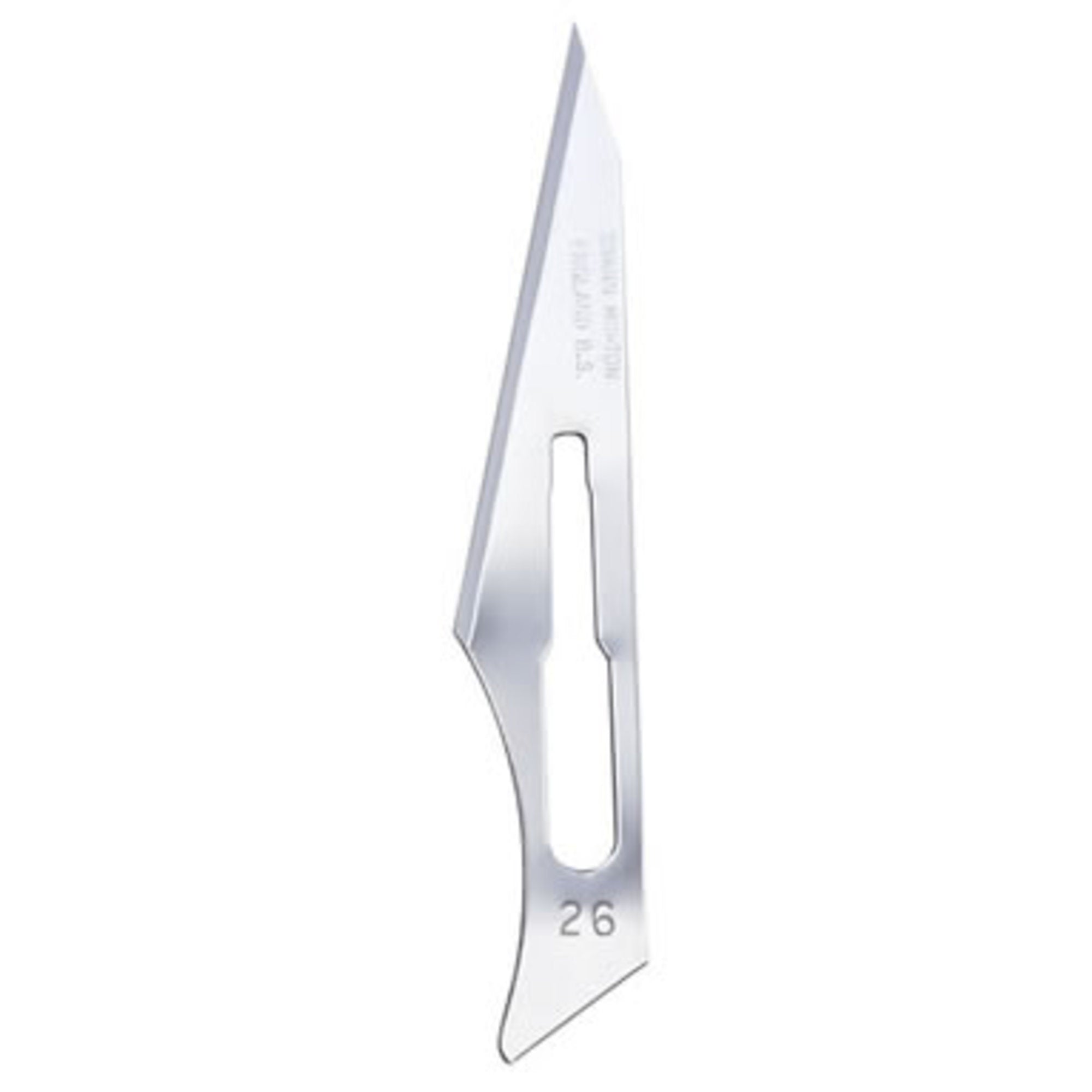Knife Handle Graduated Stainless No.4