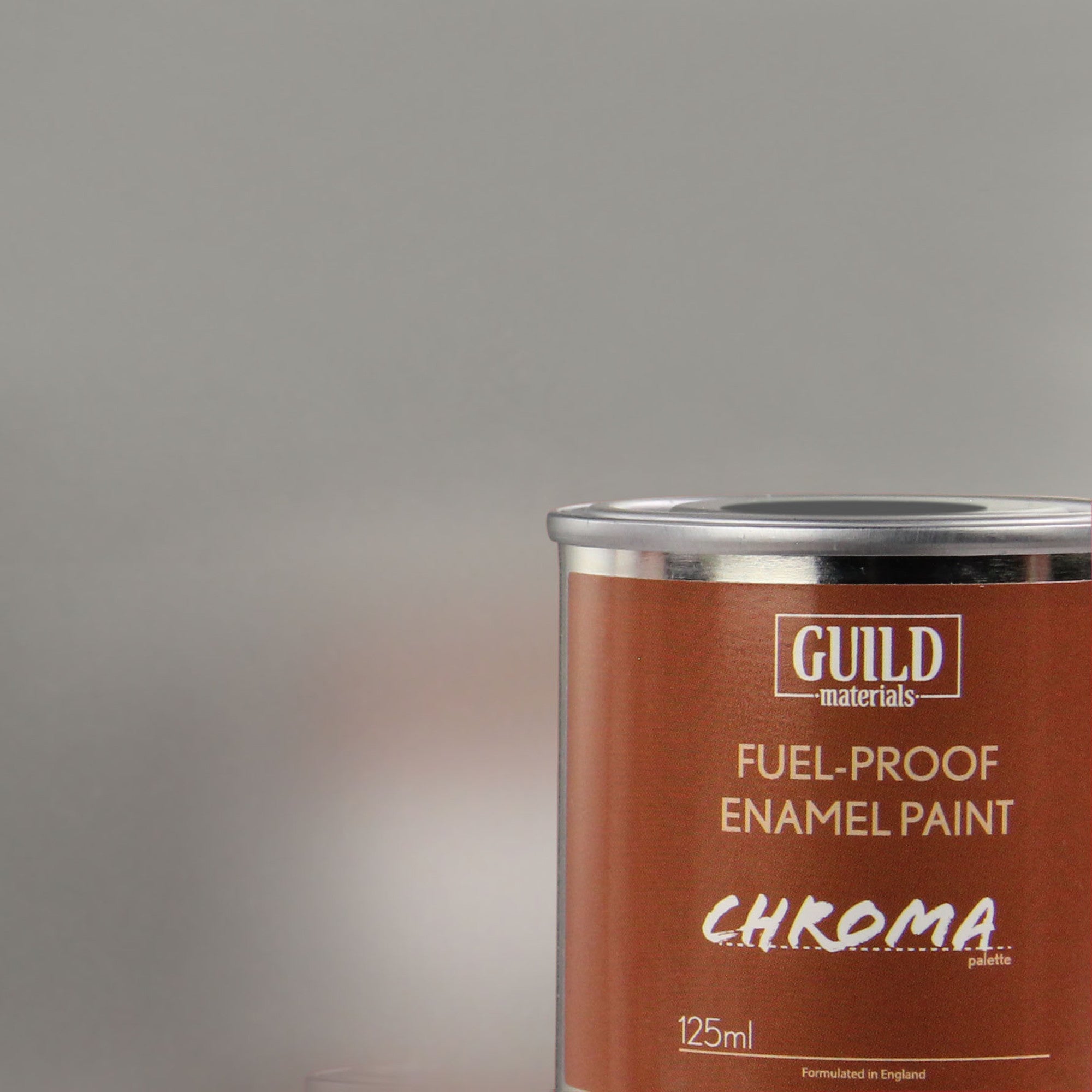 Chroma Enamel Fuelproof Paint Gloss Red (125ml Tin)