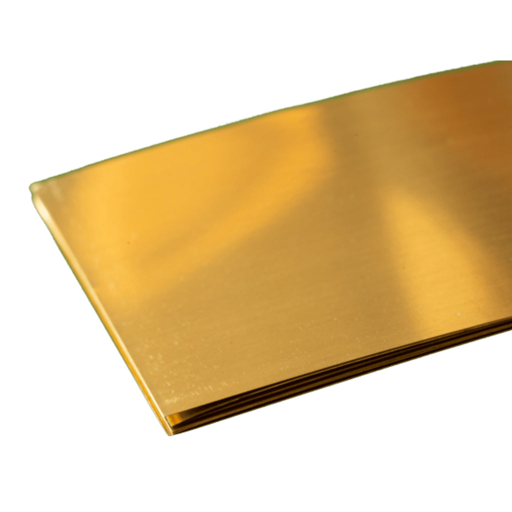 Brass Sheet .010in  6  12in