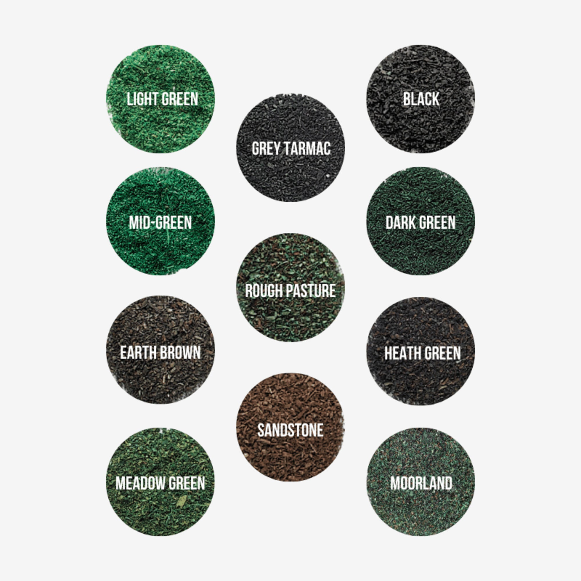 Fine Scatter Dark Green (Js12)