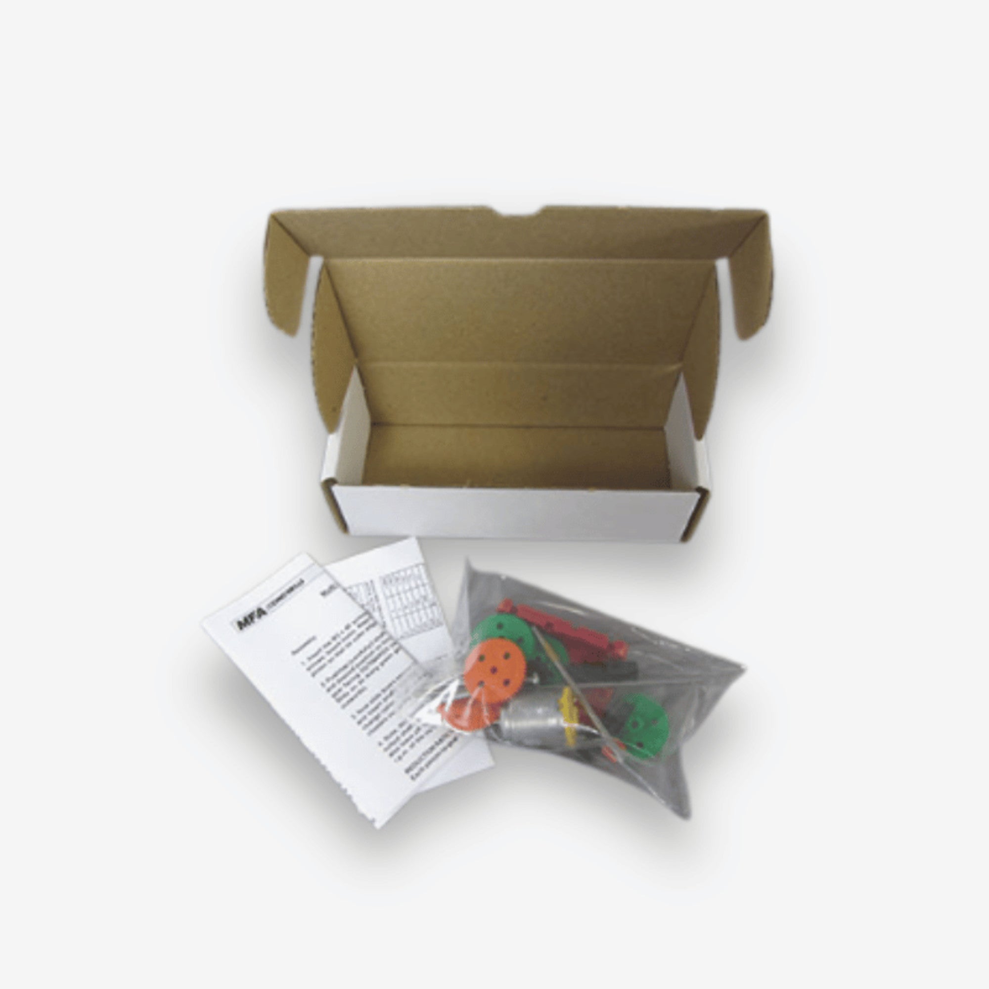 Motor/gearbox multi ratio (plastic gears)